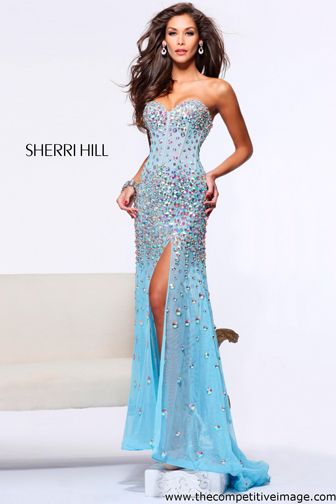 prom dress, sherri hill